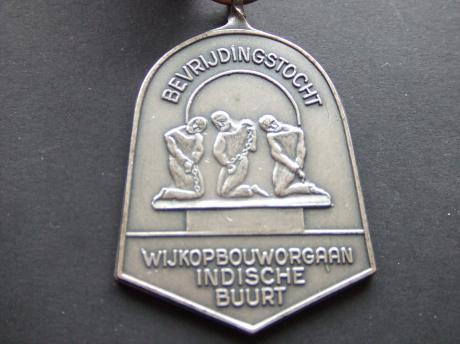 Bevrijdingstocht wijkopbouworgaan Indische Buurt Amsterdam